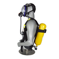 Sauvetage d'urgence Sécurité Acier/Fibre de carbone Cylindre de verre Scba Appareil respiratoire Équipement de lutte contre l'incendie Appareil respiratoire