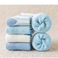 Chaussettes de compression en coton pour jeunes, motif léopard, brodées sur mesure, jacquard imprimé, écologiques, pour le tennis, l'athlétisme et la course à pied