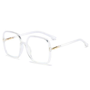 Gafas con Marco Cuadrado Marca D, Lentes Planas con Protección Anti Luz Azul, Montura Completa, Elegantes, Unisex, Modelo D C3 - Product Image 2