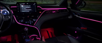 Cardoo pour Toyota Camry 8ème génération XV70 2018-2023, mise à niveau de l'éclairage ambiant, 64 couleurs, éclairage LED d'ambiance intérieur de voiture, accessoires