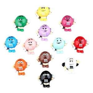 أفضل المبيعات من إكسسوارات الراتنج على شكل شخصيات كرتونية من <span class=keywords><strong>M</strong></span> Bean، مواد حرفية من الراتنج، حلوى راتنجية للديكور - Product Image 5