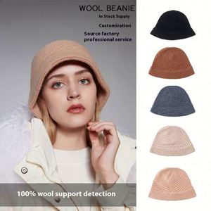 Chapeau de pêcheur tendance, bonnet tricoté pour femme, automne-hiver, nouveau, imprimé en sérigraphie, promotionnel - Product Image 2