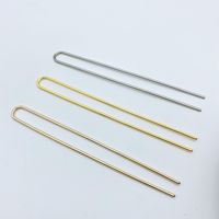 Pince à cheveux à 2 broches Accessoires Bâtons de branches pour filles Fourches à cheveux en forme de U Épingles à cheveux en acier inoxydable en forme de U pour femmes