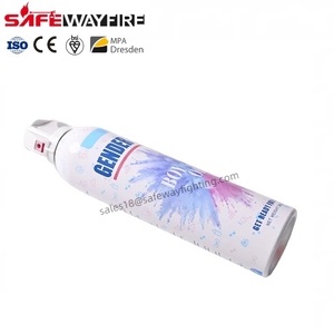 قنابل دخان مثيرة ومدهشة باللونين الأزرق والوردي، 360 جرام، كاشف جنس المولود على شكل مطفأة حريق - Product Image 5