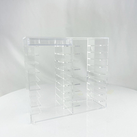 Boîte de rangement pour cassettes en acrylique transparente, organisateur, support, 20 emplacements, boîte de rangement pour cassettes en acrylique