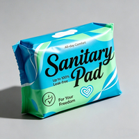 Sacs d'emballage personnalisés en gros pour serviettes hygiéniques OEM, enveloppes souples pour serviettes, pochettes d'hygiène féminine personnalisées