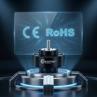 Actuador de articulación robótica Reacher RT-RJM8115-36A 24V 130Nm Pico CAN IP54 36:1 con engranaje planetario de alta resistencia para cintura de robot humanoide FOC