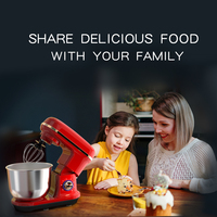 Top Chef CB CE 6 Kecepatan 1300W Peralatan Memanggang Roti Dapur Pasta Planet Adonan Makanan Mixer Planet