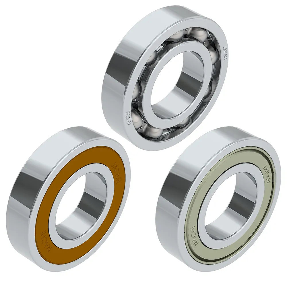 DZD High Quality Stainless Steel Bearings 6300 2 Rs Zz Single Row Ball Shipped from stock Deep Groove Ball Bearing