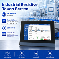 Terminal Modbus TCP RS485 con pantalla táctil Pantalla LCD HMI PC industriales e interfaces hombre-máquina