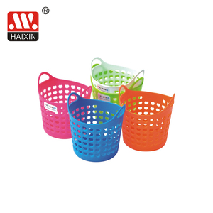 Hot Selling Colorful Round Shaped Pencil Holder Custom Plastic Table Desk Pen Holder