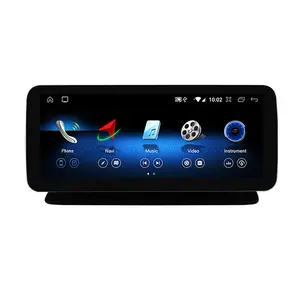 GPS navigasyon Stereo radyo araç DVD oynatıcı multimedya oynatıcı MCX 10.25 inç mercedes Benz CLS sınıf W218 Android 10.0 IPS ekran