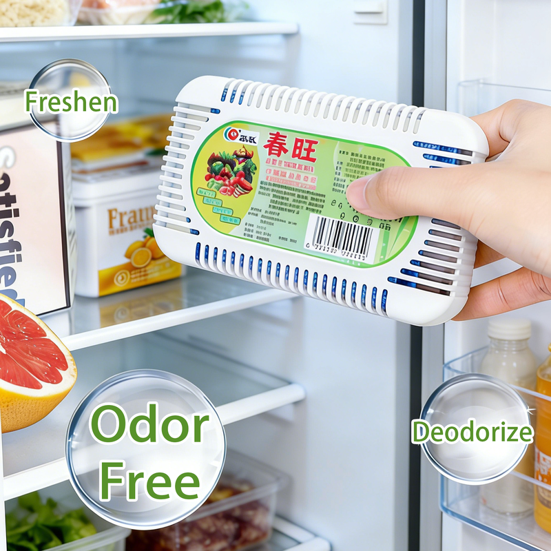 Refrigerator Deodorizing Boxes Made From Natural