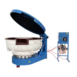 SWS 600 L 21.2 CuFt Vibratory Tumbler Stainless Steel Polishing Machine Grinding Machine For Metal