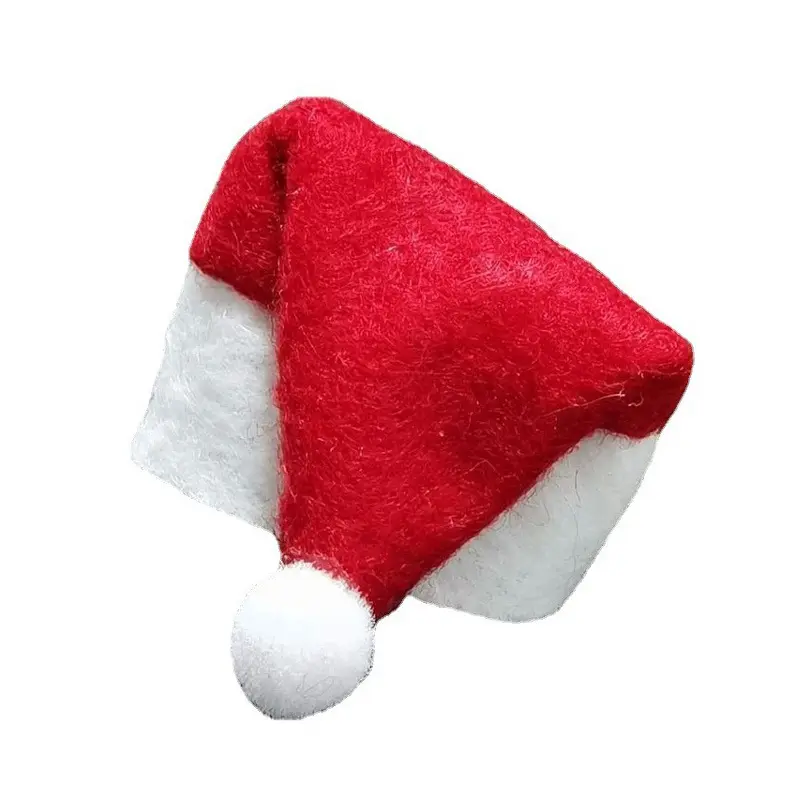 Hot Bán Mini Giáng Sinh Hat Không Dệt Lollipop Hat Santa Claus Giáng Sinh Lễ Kỷ Niệm Nguồn Cung Cấp