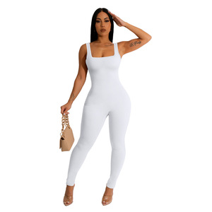 จั๊มสูทไร้ตะเข็บสำหรับผู้หญิงชุดฝึกออกกำลังกายในยิมชุดเล่นโยคะแบบชิ้นเดียว - Product Image 3