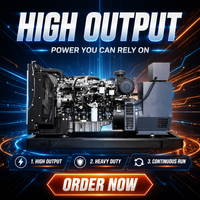 Générateur diesel de type ouvert de haute qualité 120 kW/150 kVA pour l'exploitation minière industrielle, alimenté par moteur triphasé 480 V ATS, refroidissement par eau