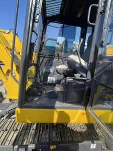 Excavatrice hydraulique Komatsu 56 d'occasion, modèle 2024, moteur et pompe japonais d'origine inclus, certifiée pour l'exportation directe - Product Image 3