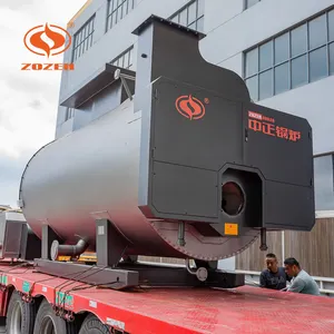 Um Condensing System 0.7-1.25 Mpa 0.7-14 MW Gas Heating And Hot Water Boiler For Heat Supplying