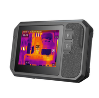 Caméra thermique infrarouge PF210 WiFi, 256x192 pixels thermiques, écran 640x480 pour applications électriques, mécaniques, bâtiment et CVC