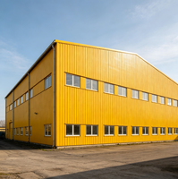 Entrepôt préfabriqué de grande hauteur avec structure en acier léger préfabriquée, garantie 1 an
