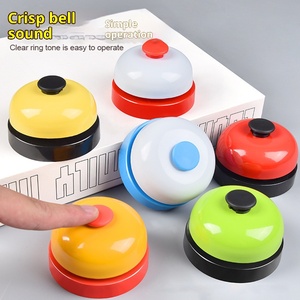 Wholesale Multi-color Optional <b>Bell</b> Toy Dingdong <b>Bell</b> Party Noise Maker <b>Calling</b> <b>Bell</b> Hand Press <b>Bell</b> Toy for Card Game - Product Image 3
