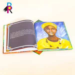 Индивидуальный переработанный картон для комиксов, детская книга в твердом переплете
