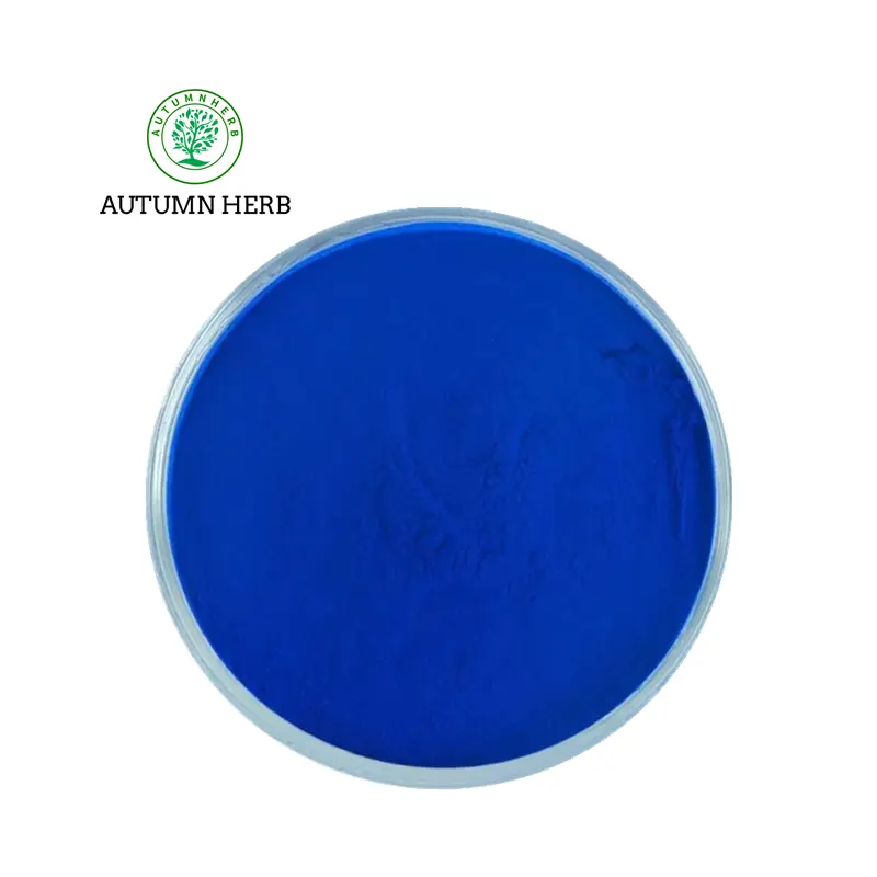 Spirulina chiết xuất phycocyanin E18 bột Mùa Thu Thảo mộc màu xanh sắc tố phycocyanin bột
