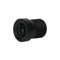 Objectif personnalisé 6,0 mm EFL avec monture M12 F2.0 66 ° Objectif optique grand angle pour caméra embarquée de voiture, fourniture d'usine Chine