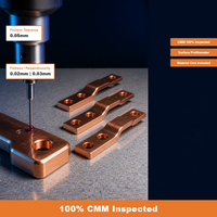 Support de barre omnibus sur mesure usiné CNC, fournisseur OEM, précision 0,01 mm, ISO 9001, usinage 5 axes, électro-érosion à fil, finition de surface Al6061, usinage de l'étain
