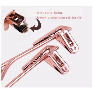 Clips en plastique doré cintre gain de place sous-vêtements soutien-gorge pantalon Lingerie intimes vêtements affichage cintre vêtements organisateur cintre - Product Image 4