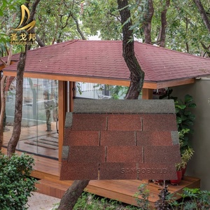 Giá rẻ nhà máy trực tiếp bán Chất lượng cao sợi thủy tinh bitum teja asfaltica nhiều lớp 3 Tab khảm bệnh zona lợp ngói - Product Image 6