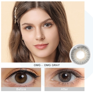 คอนแทคเลนส์สีเทาแบบสัมผัสสี lentille de Couleur Naturel lentilles de Couleur <span class=keywords><strong>lensa</strong></span> kontak - Product Image 6