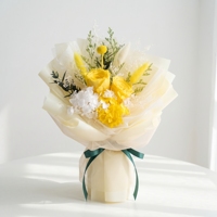 Bouquet de roses éternelles personnalisé fait main, luxe léger, pour cadeau de remise de diplôme, fleurs éternelles en gros
