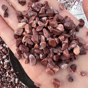 Nhà Máy Bán Cảnh Quan Có Độ Bóng Cao Màu Đỏ Sỏi Đá Sỏi Tự Nhiên Cho Vườn Sông Đá Sỏi - Product Image 6