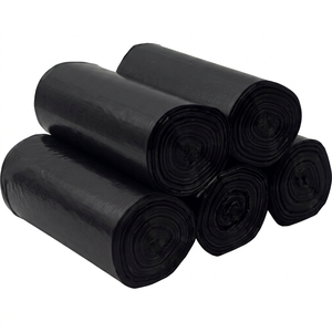 In the Trend Disposable Square Bottom High Strength PE Trash <b>Bags</b> for Household and Commercial Waste - Product Image 1