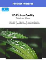 Écran LCD d'intérieur 46 49 55 pouces 4K, mur vidéo publicitaire 2x2 3x3 à cadre étroit de 3,5 mm, animation, texte/graphiques au sol, OEM