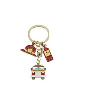 Porte-clés Souvenir de Pompier en Gros pour Décoration de Sac, Événement de Sécurité