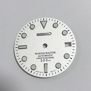 Cadran de montre Sunburst 29MM vert lumineux pour boîtier de montre compatible avec le mouvement NH35 NH36 - Product Image 5