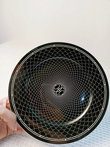 Juego de platos de cena de 2 piezas de China de hueso negro europeo de alta calidad para juego de vajilla - Product Image 3