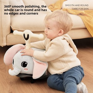Vélo d'équilibre pour enfants, trottinette, cheval à bascule, voiture à pousser pour bébés de <span class=keywords><strong>1</strong></span> à 3 <span class=keywords><strong>ans</strong></span>, sans freins, <span class=keywords><strong>cadeau</strong></span> idéal - Product Image 4