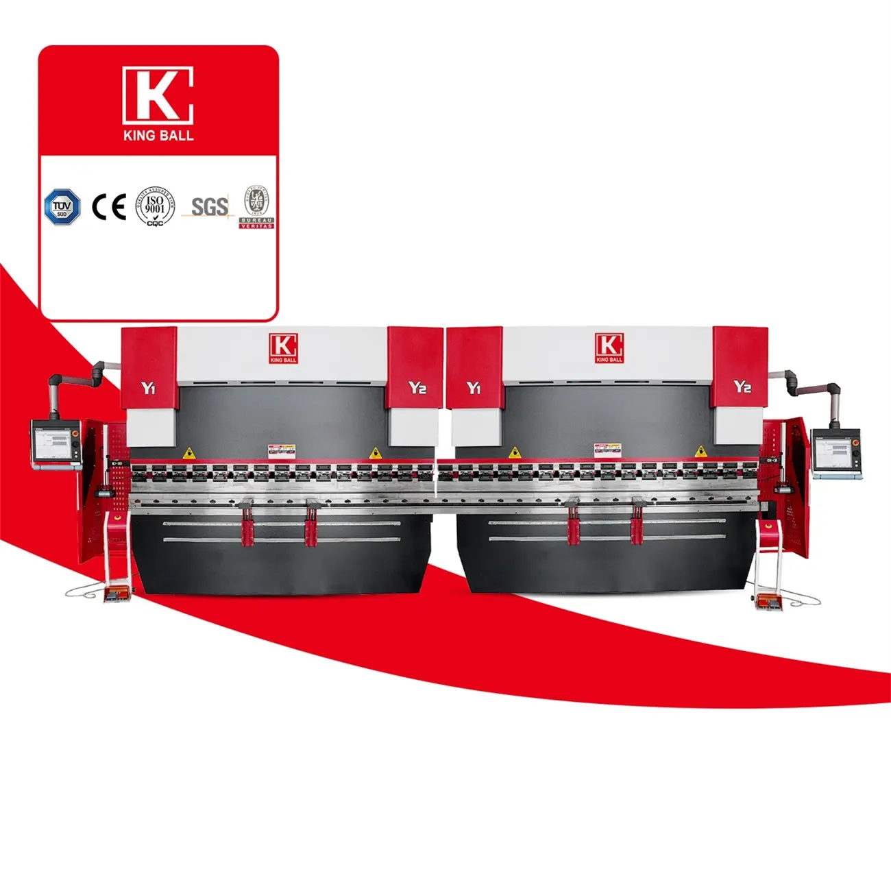 เครื่องกดเบรก CNC 12เมตรเครื่องควบคุม DA66T เครื่องมือทำงานควบคู่3ประเภท