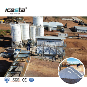 ICESTA Planta de Hielo en Escamas Industrial de 20 Toneladas, de Larga Vida Útil, Ahorro de Energía, Alta Fiabilidad, con Sistema Automático de Recogida de Hielo - Product Image 4