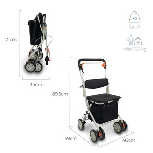 อุปกรณ์กายภาพบำบัดคุณภาพเยี่ยม น้ำหนักสุทธิ 64 กก. เหมาะสำหรับการเดิน สะดวกสบาย สำหรับการส่งออก - Product Image 5