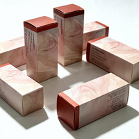 Boîtes de papier cosmétique de luxe écologique avec logo personnalisé stockage de pinceaux de maquillage professionnel pour petites entreprises fard à paupières crème pour les yeux