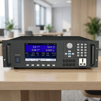 Alimentation électrique industrielle à fréquence variable programmable 3-100KVA, sortie unique RS232, réglable 45-400Hz, protections contre les surcharges