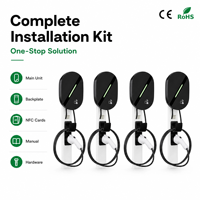 Chargeur EV 7kW GB/T Type 2, borne de recharge murale intelligente avec application, RFID, OCPP 1.6J, station de charge AC murale pour BYD Tesla GAC Aion Geely