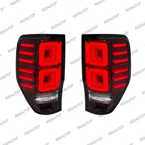<strong>Halogen</strong> to LED Smoked Black Tail Light Back Stop Lamp Rear Light Fit for Ford Ranger 2012 2015 2018 2021 <strong>T5</strong> T6 T7 T8 PX3 - Product Image 2
