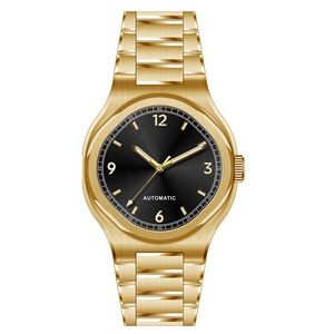 Tùy chỉnh thép không gỉ thiết kế mới độc đáo chất lượng cao không thấm nước thể thao sang trọng Rose Gold cổ tay tự động đồng hồ cho phụ nữ - Product Image 4