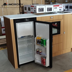 MOBORV Parte para Autocaravanas Electrodomésticos RV Nevera de Compresor Delgada de 12V CC para Caravanas 92L 75W R600a Certificada SAA CE Refrigerador para Furgonetas <span class=keywords><strong>Camper</strong></span> - Product Image 4